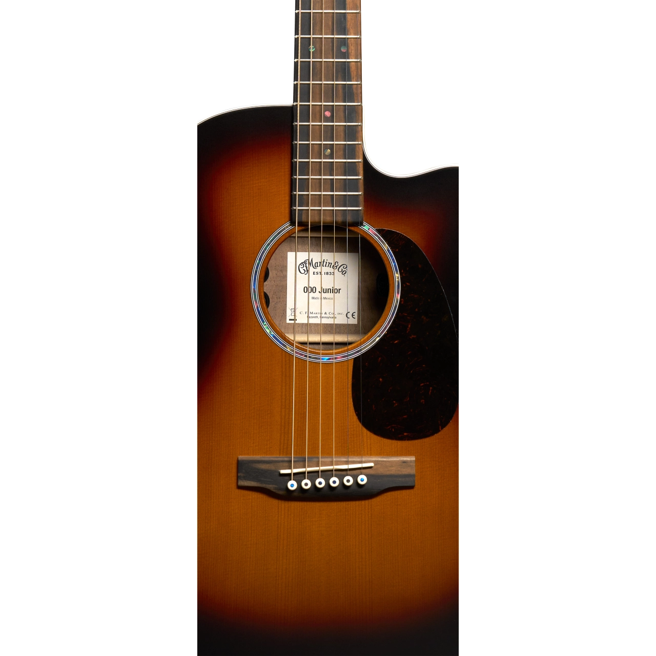 MARTIN 000C Jr E Walnut Burst MARTIN 000C Jr E Walnut Burst