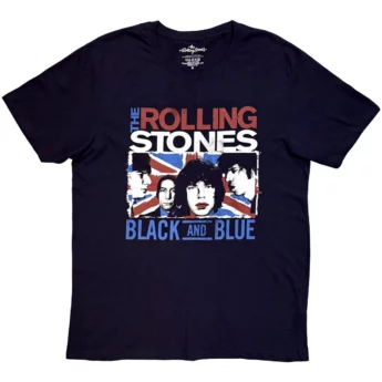 T-shirt THE ROLLING STONES Black And Blue