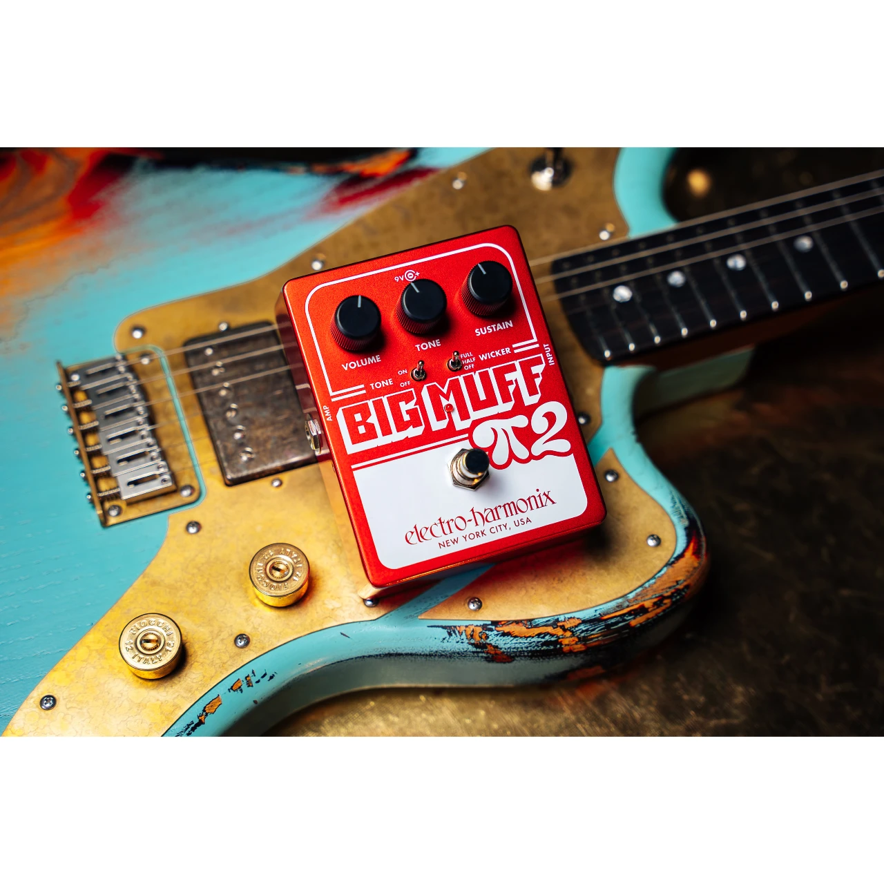 ELECTRO-HARMONIX Big Muff 2 With Tone Wicker ELECTRO-HARMONIX Big Muff 2 With Tone Wicker