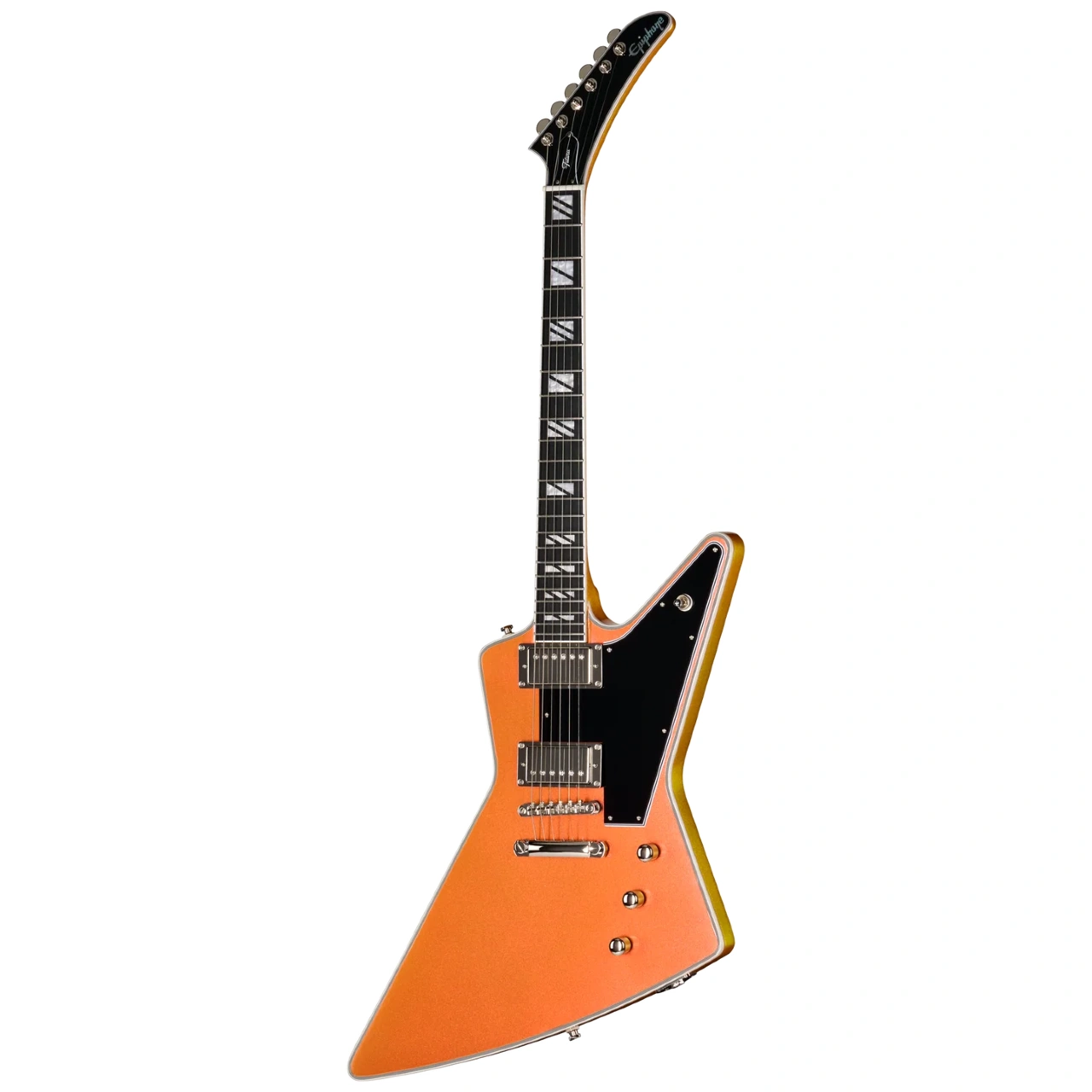 EPIPHONE Futura Explorer Custom Firestorm Shift front EPIPHONE Futura Explorer Custom Firestorm Shift