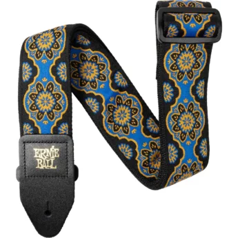 ERNIE BALL Sangle Jacquard Kaleidoscope Blue