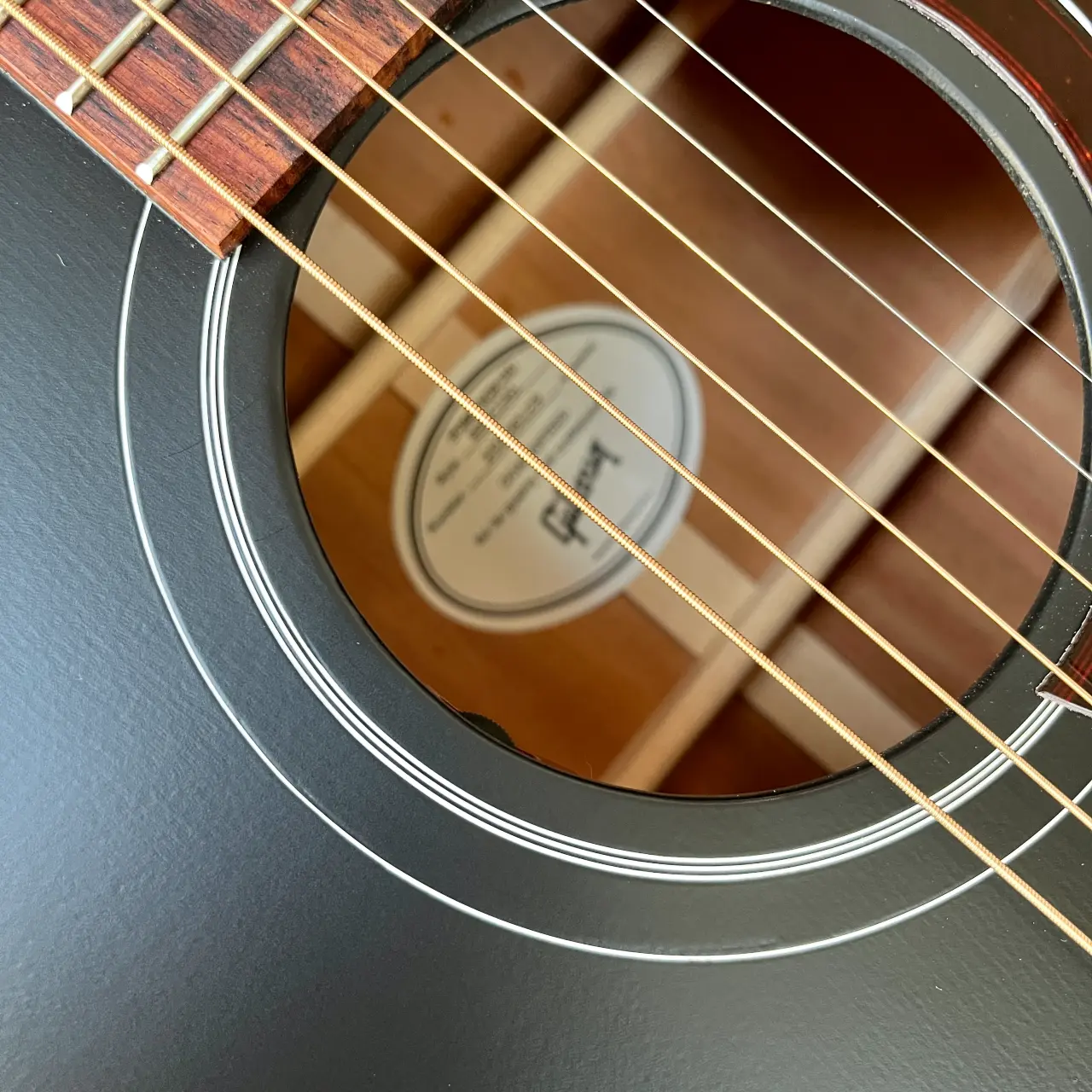 GIBSON Hummingbird Special Satin Ebony - IMG_3404 GIBSON Hummingbird Special Satin Ebony