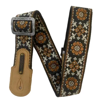 GROOVIT Sangle Jacquard Fleurs D’Ébène