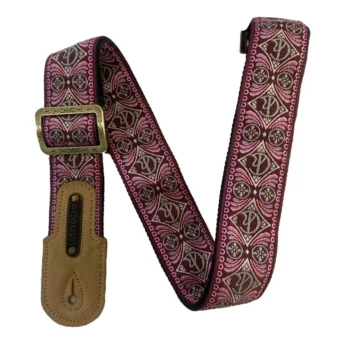 GROOVIT Sangle Jacquard Rose Tzigane