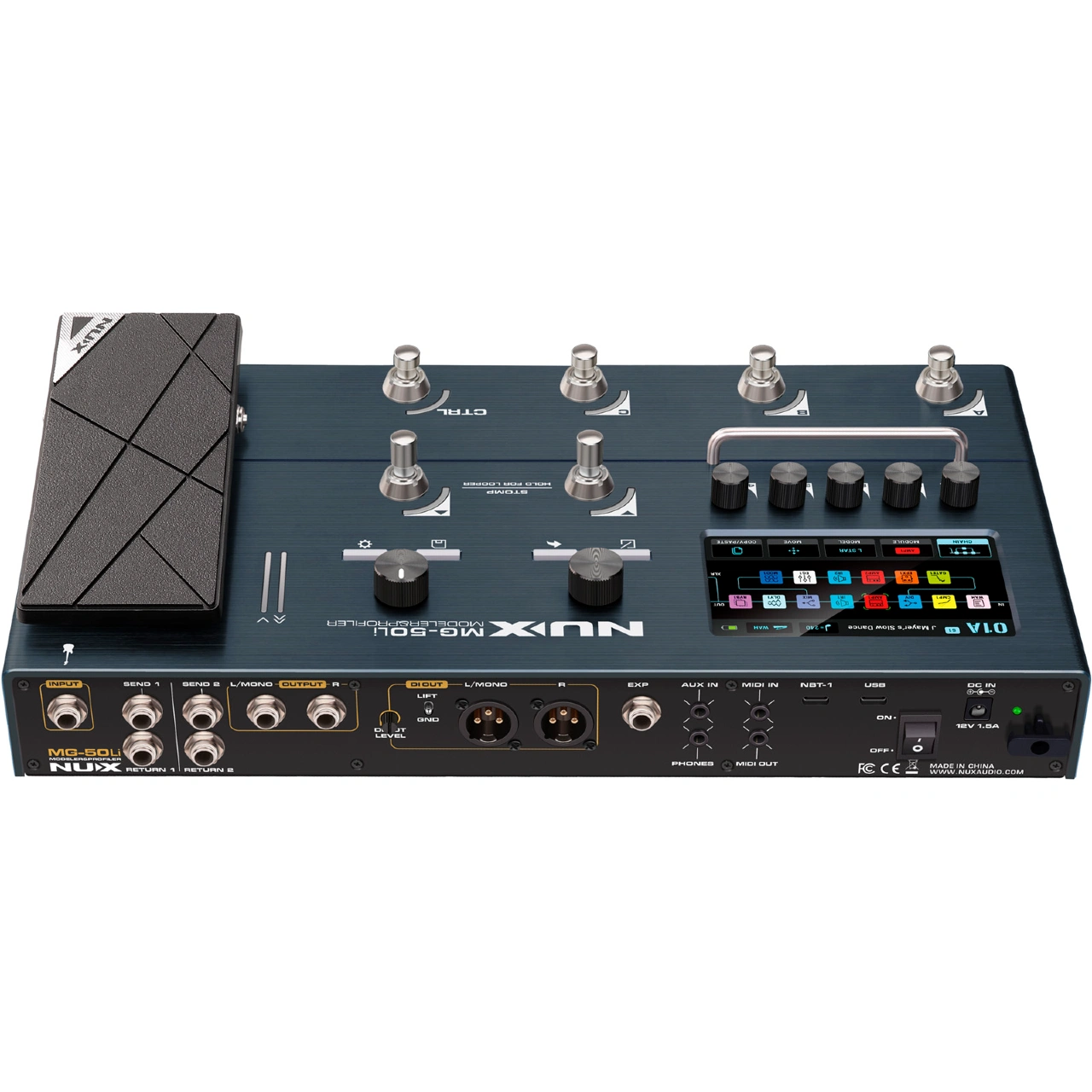 NUX MG-50Li Dark Blue 5 NUX MG-50Li Dark Blue