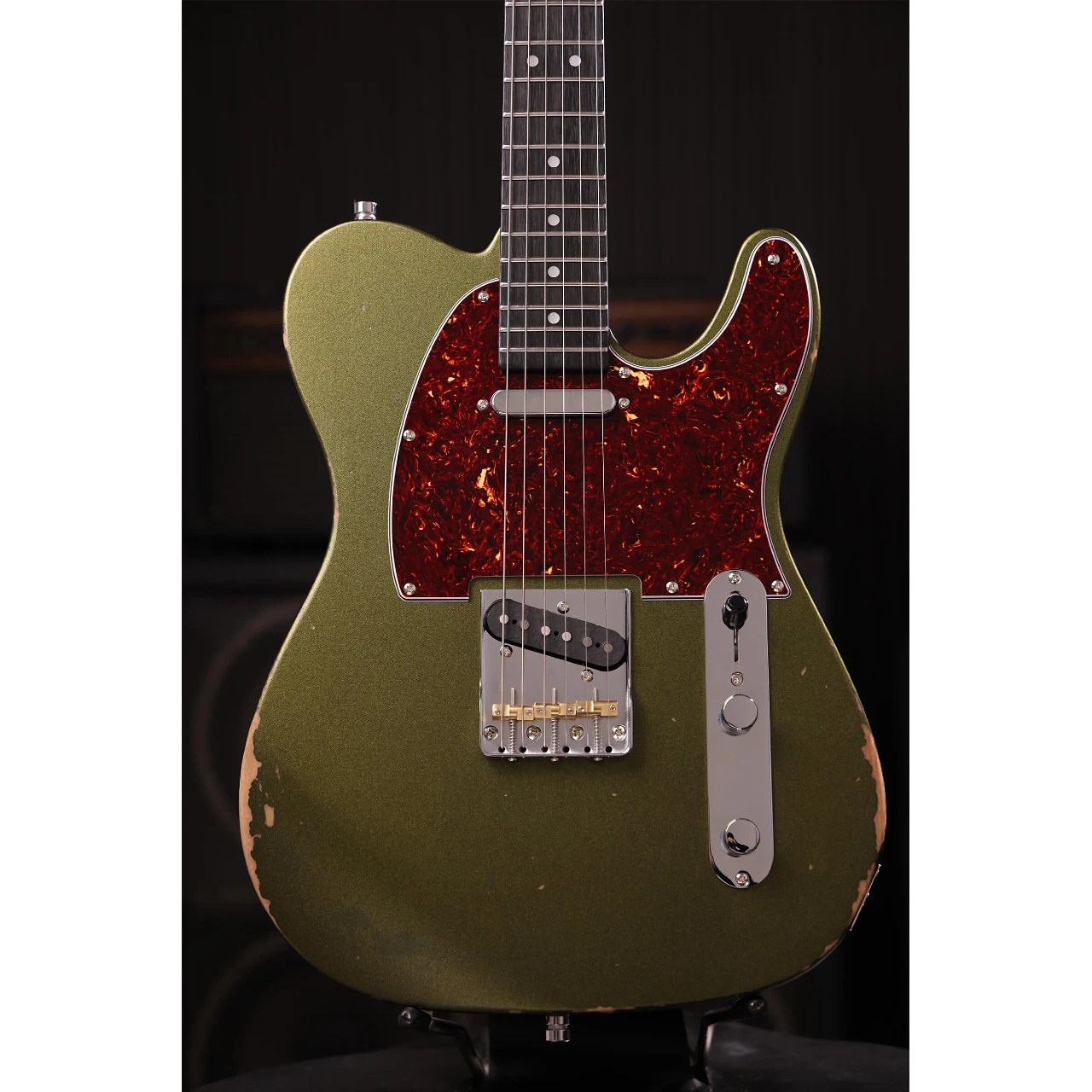 PATINA PT-6 Sherwood Green Relic body PATINA PT-6 Sherwood Green Relic