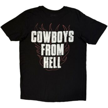 T-shirt PANTERA Cowboys From Hell Flames