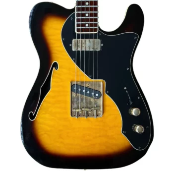 TEXAS CUSTOMS T-Style Semi-Hollow Sunburst
