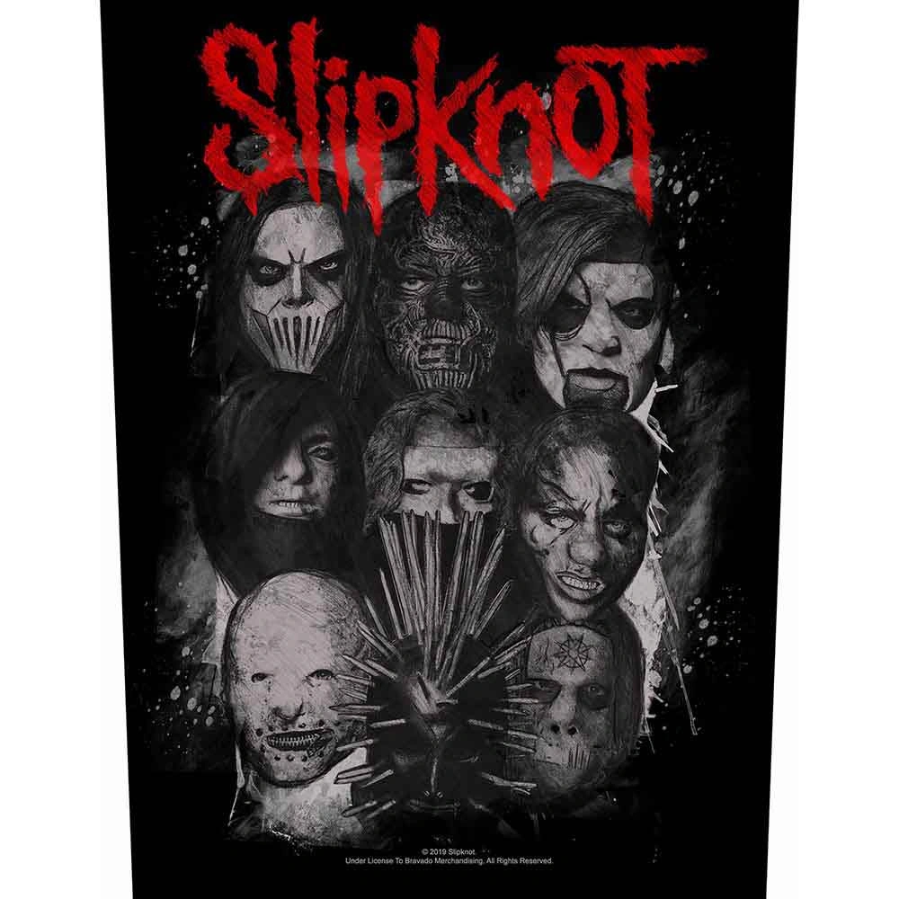 Back Patch SLIPKNOT We Are Not Your Kind Masks Back Patch SLIPKNOT We Are Not Your Kind Masks