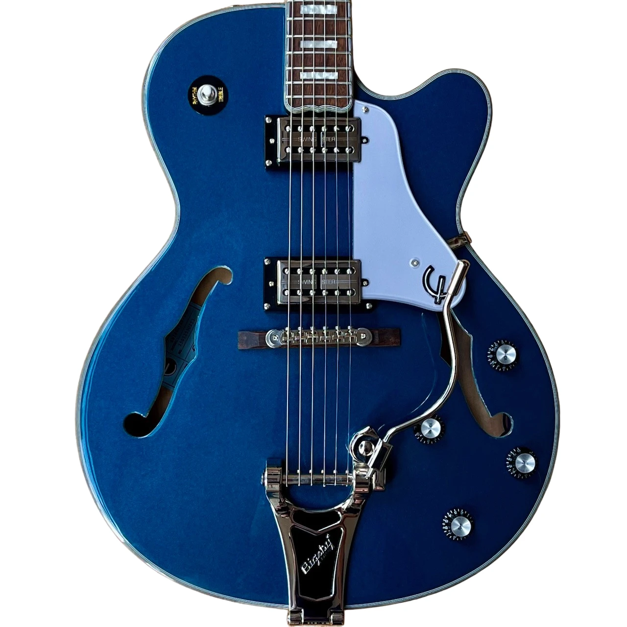 EPIPHONE Emperor Swingster Delta Blue Metallic - IMG_3858-1 EPIPHONE Emperor Swingster Delta Blue Metallic