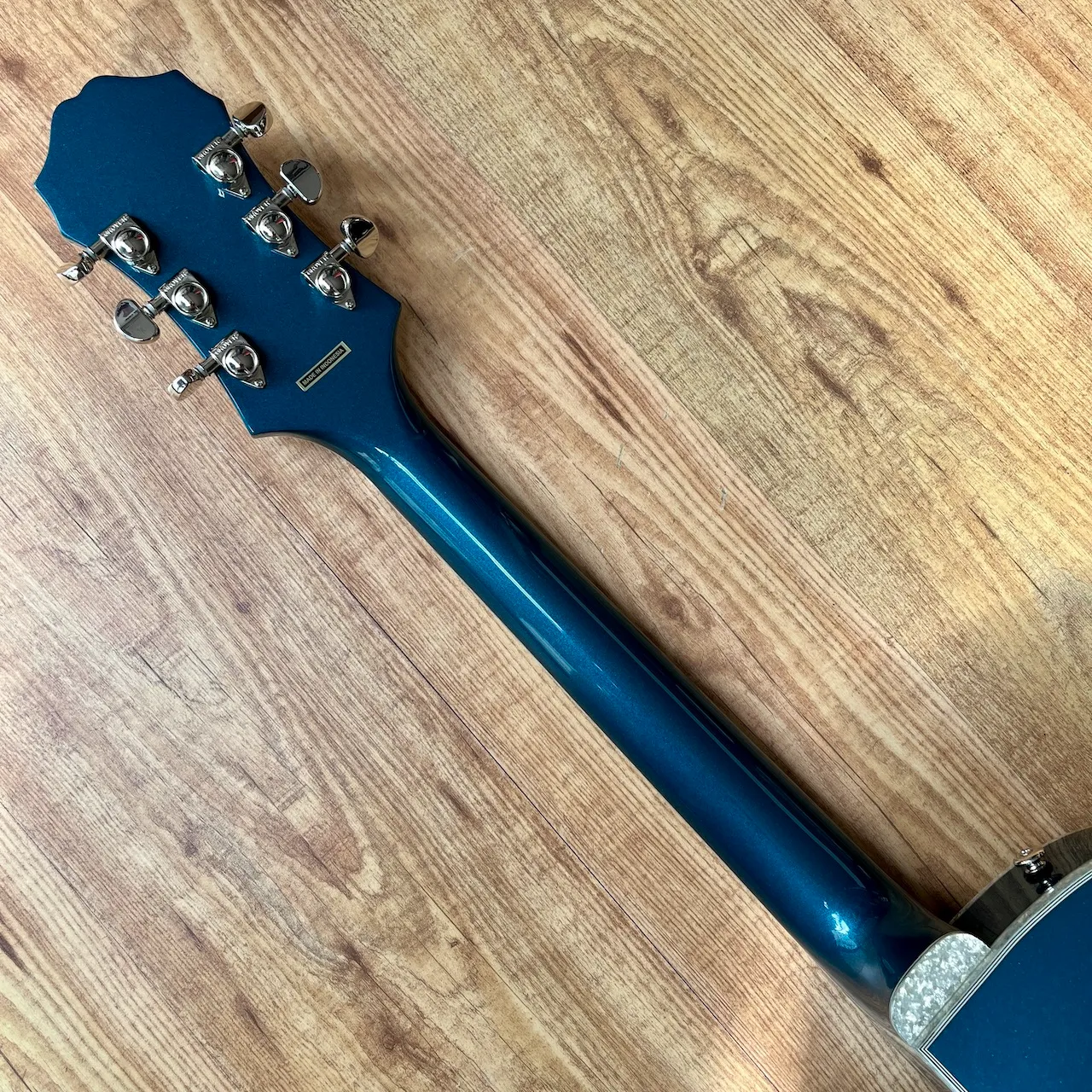 EPIPHONE Emperor Swingster Delta Blue Metallic - IMG_3874 EPIPHONE Emperor Swingster Delta Blue Metallic