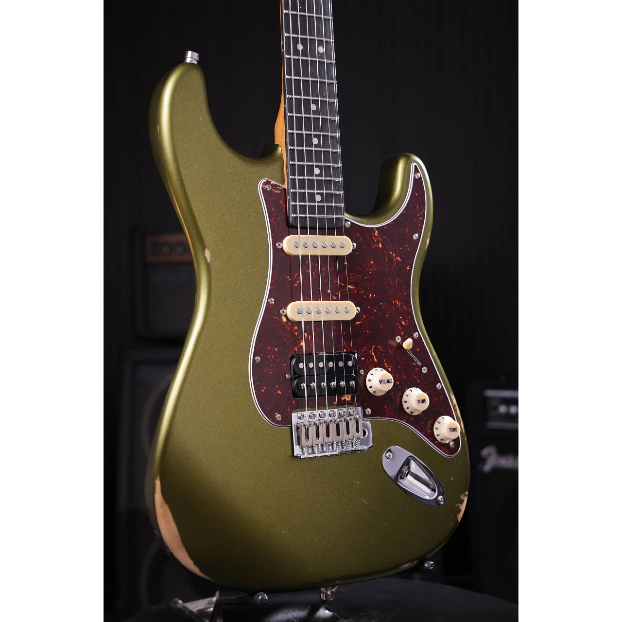 PATINA PS-7 Sherwood Green Relic body PATINA PS-7 Sherwood Green Relic