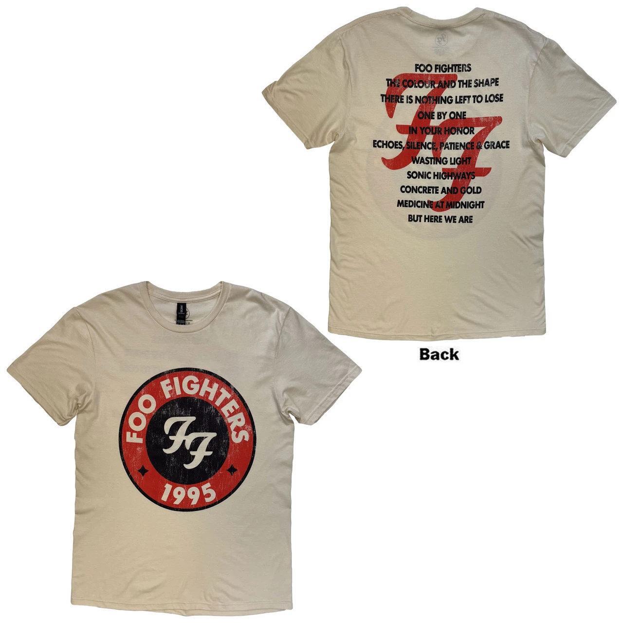 T-shirt FOO FIGHTERS 1995-2025 Albums T-shirt FOO FIGHTERS 1995-2025 Albums