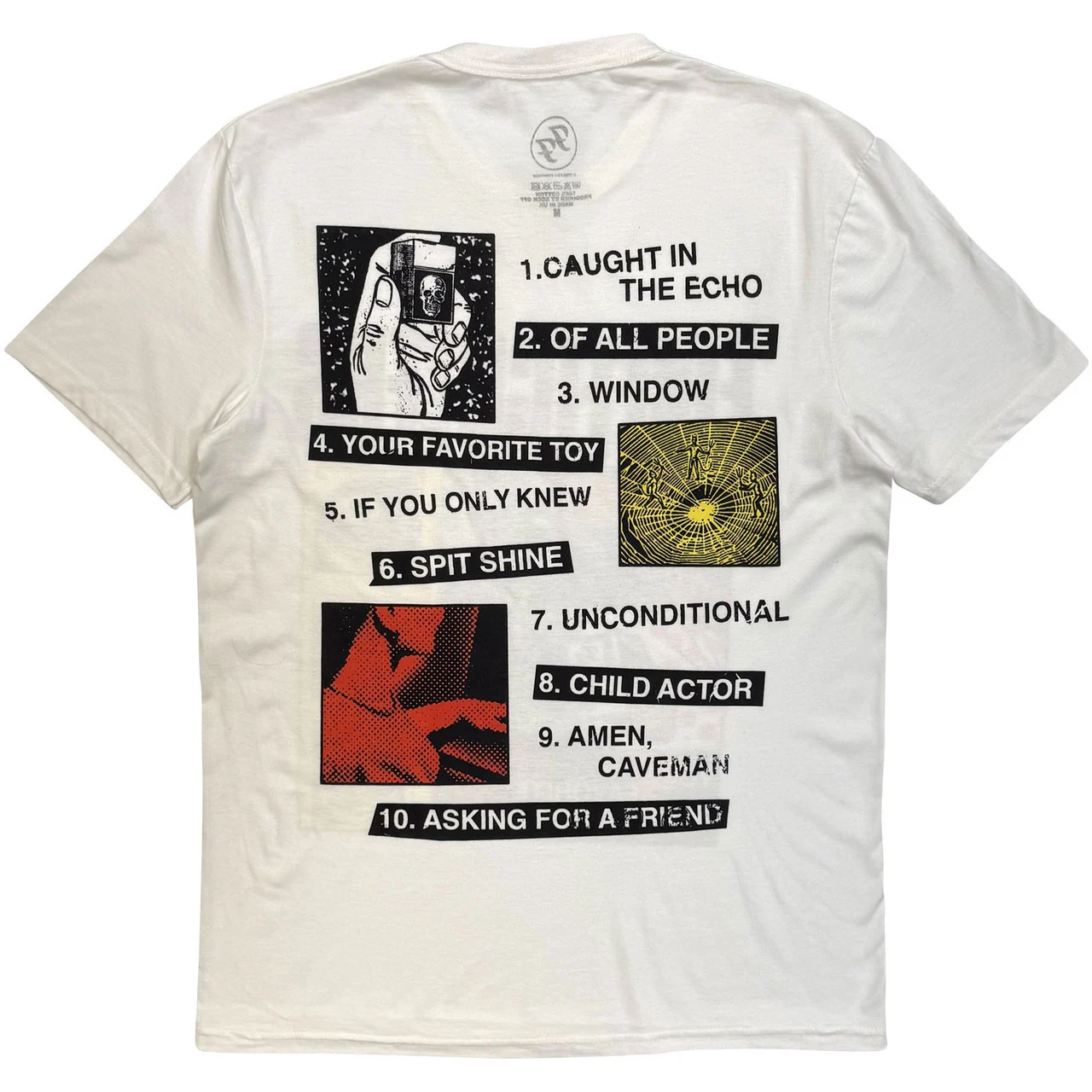 T-shirt FOO FIGHTERS Your Favourite Toy Album Tracklist T-shirt FOO FIGHTERS Your Favourite Toy Album Tracklist