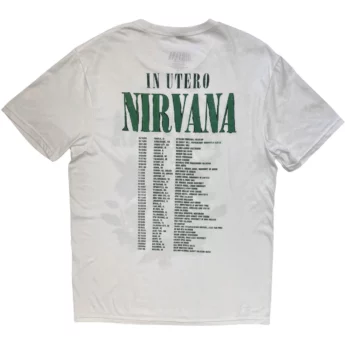 T-shirt NIRVANA In Utero Green