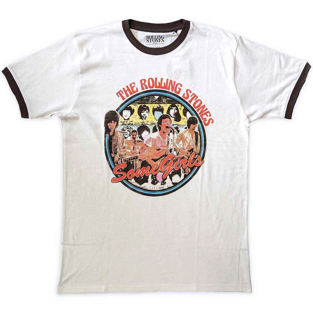 T-shirt THE ROLLING STONES Some Girls Circle T-shirt THE ROLLING STONES Some Girls Circle