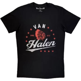 T-shirt VAN HALEN Red Indian