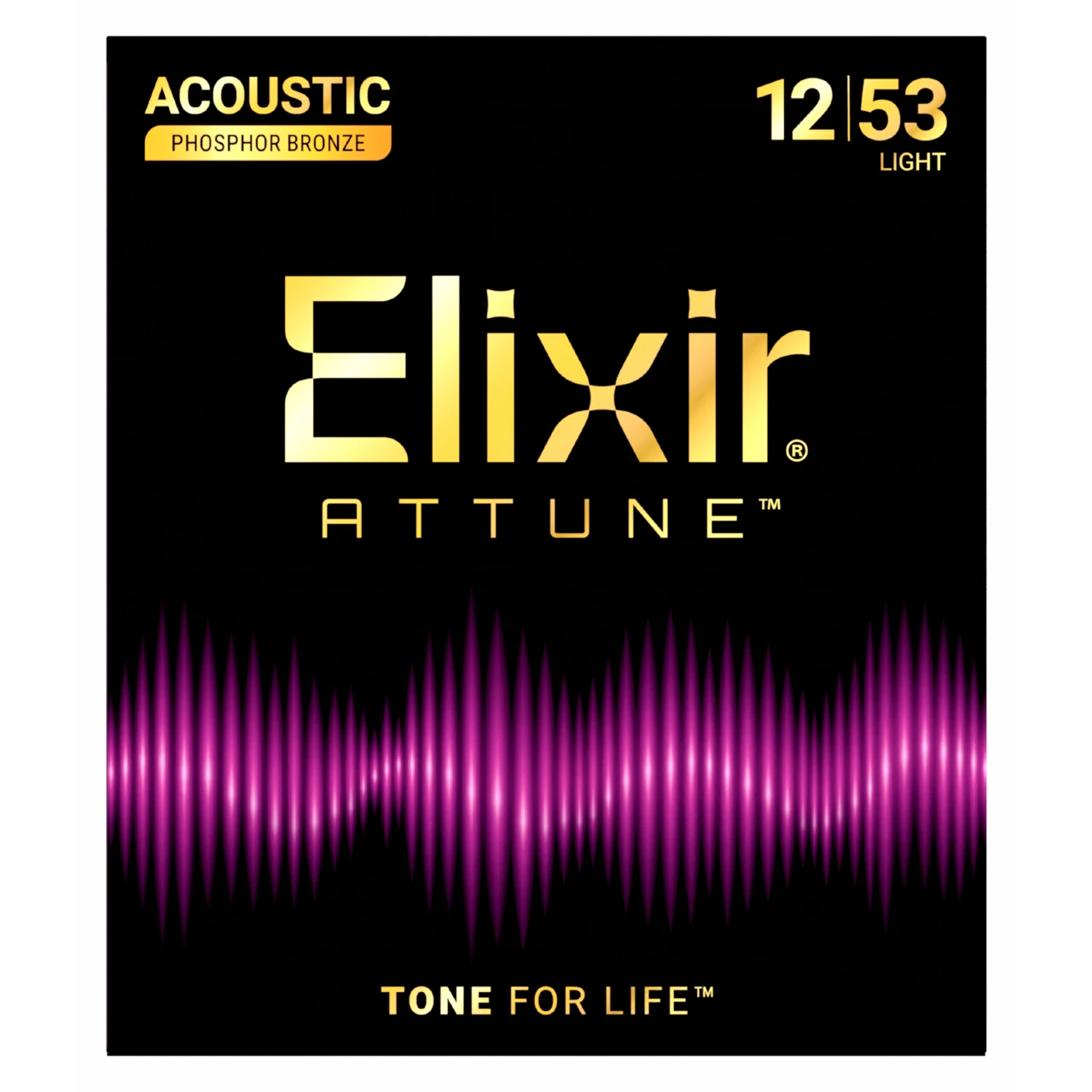 ELIXIR Cordes Acoustiques Attune Phosphor Bronze ELIXIR Cordes Acoustiques Attune Phosphor Bronze
