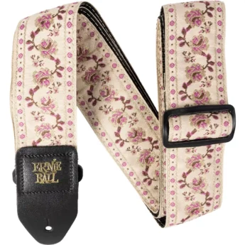 ERNIE BALL Sangle Jacquard Winding Rose