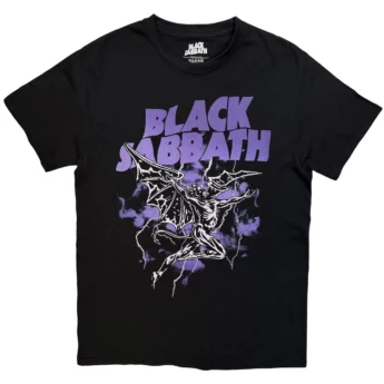 T-shirt BLACK SABBATH Henry Lightning Purple
