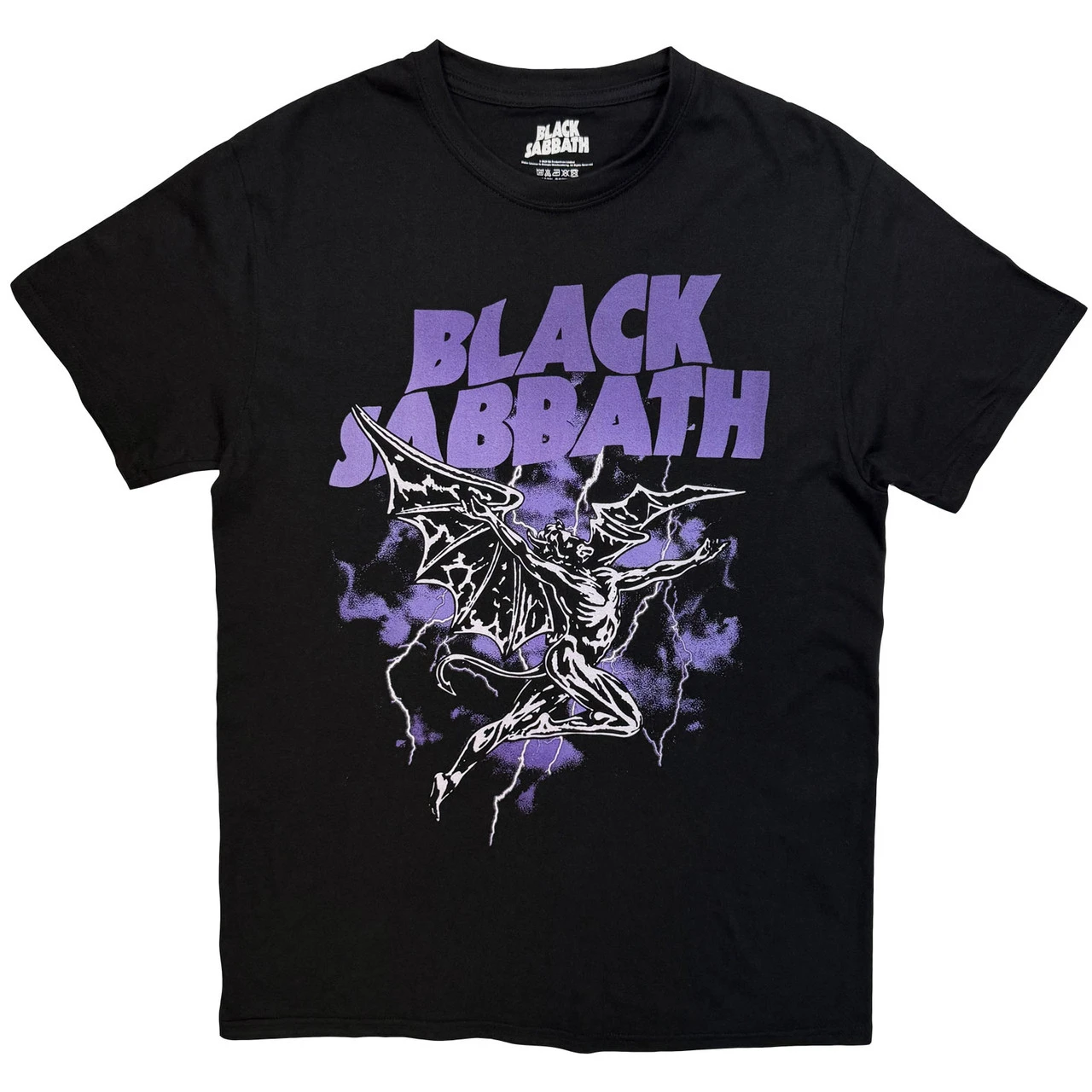 T-shirt BLACK SABBATH Henry Lightning Purple T-shirt BLACK SABBATH Henry Lightning Purple