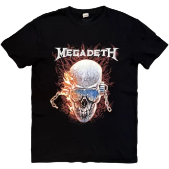 T-shirt MEGADETH Vic & Flames
