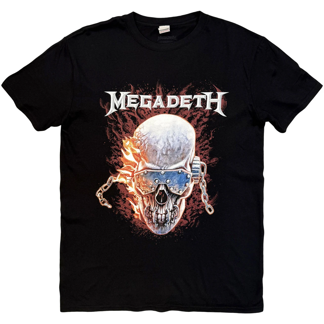 T-shirt MEGADETH Vic & Flames T-shirt MEGADETH Vic & Flames