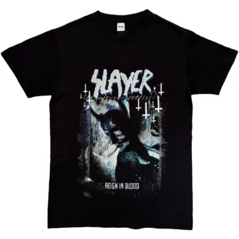 T-shirt SLAYER Horned Cool Tone Reign In Blood