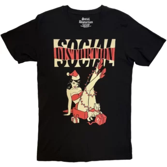 T-shirt SOCIAL DISTORTION Pin Up Holiday