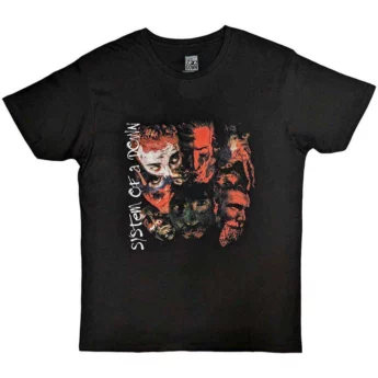 T-shirt SYSTEM OF A DOWN Painted Faces