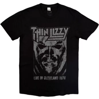 T-shirt THIN LIZZY Jailbreak Live In Cleveland '76