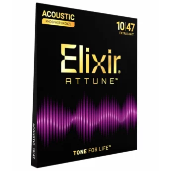 ELIXIR Cordes Acoustiques Attune Phosphor Bronze Jeu Extra Light [10-47]