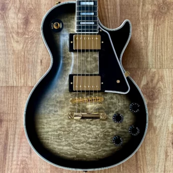 EPIPHONE IGC Les Paul Custom Quilt Cobra Burst