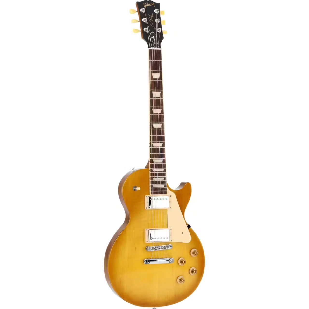 GIBSON Les Paul Studio Figured Honey Burst front 2 GIBSON Les Paul Studio Figured Honey Burst