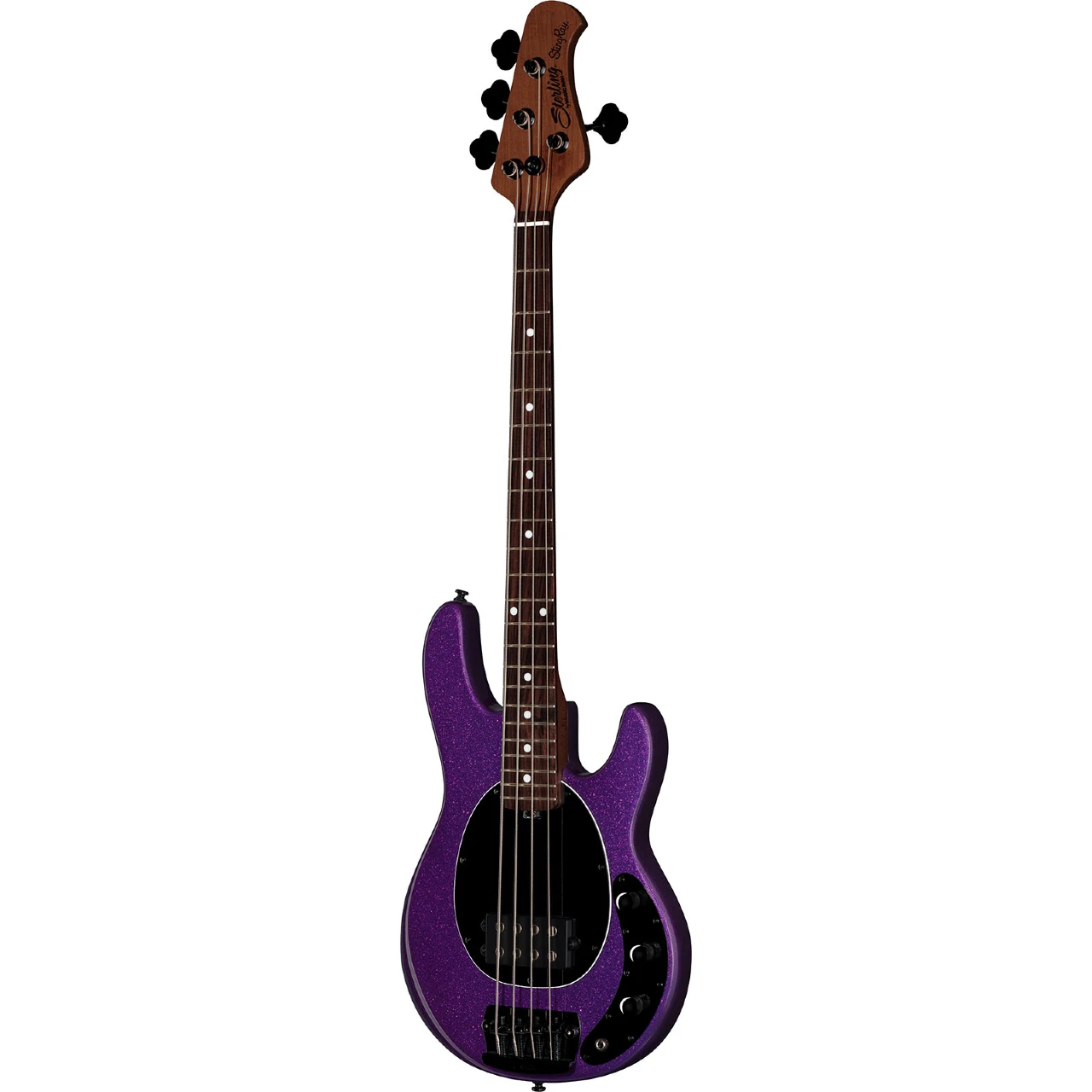 MUSIC MAN STERLING StingRay Short Scale Purple Sparkle front 2 MUSIC MAN STERLING StingRay Short Scale Purple Sparkle
