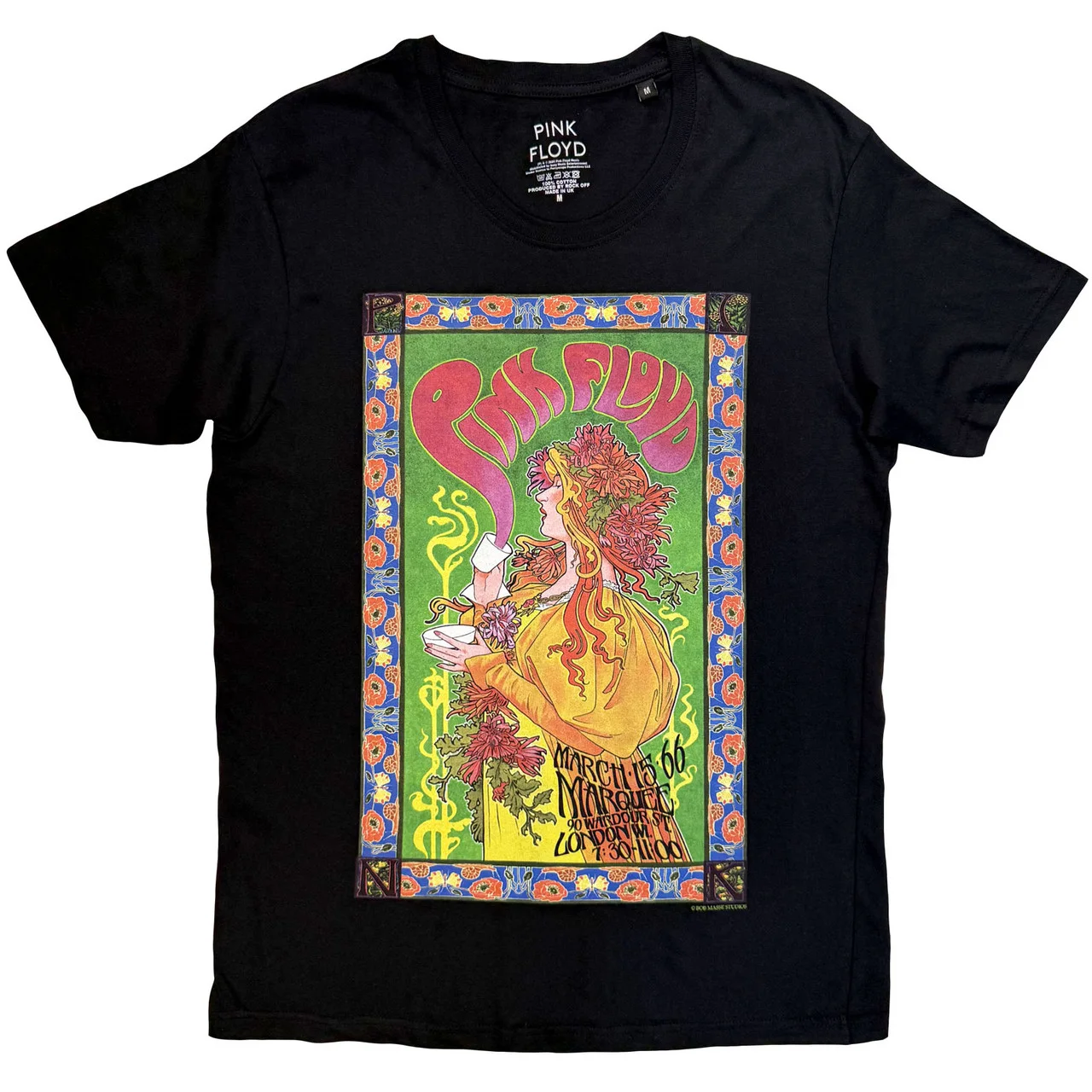 T-shirt PINK FLOYD Marquee Poster '66 T-shirt PINK FLOYD Marquee Poster '66