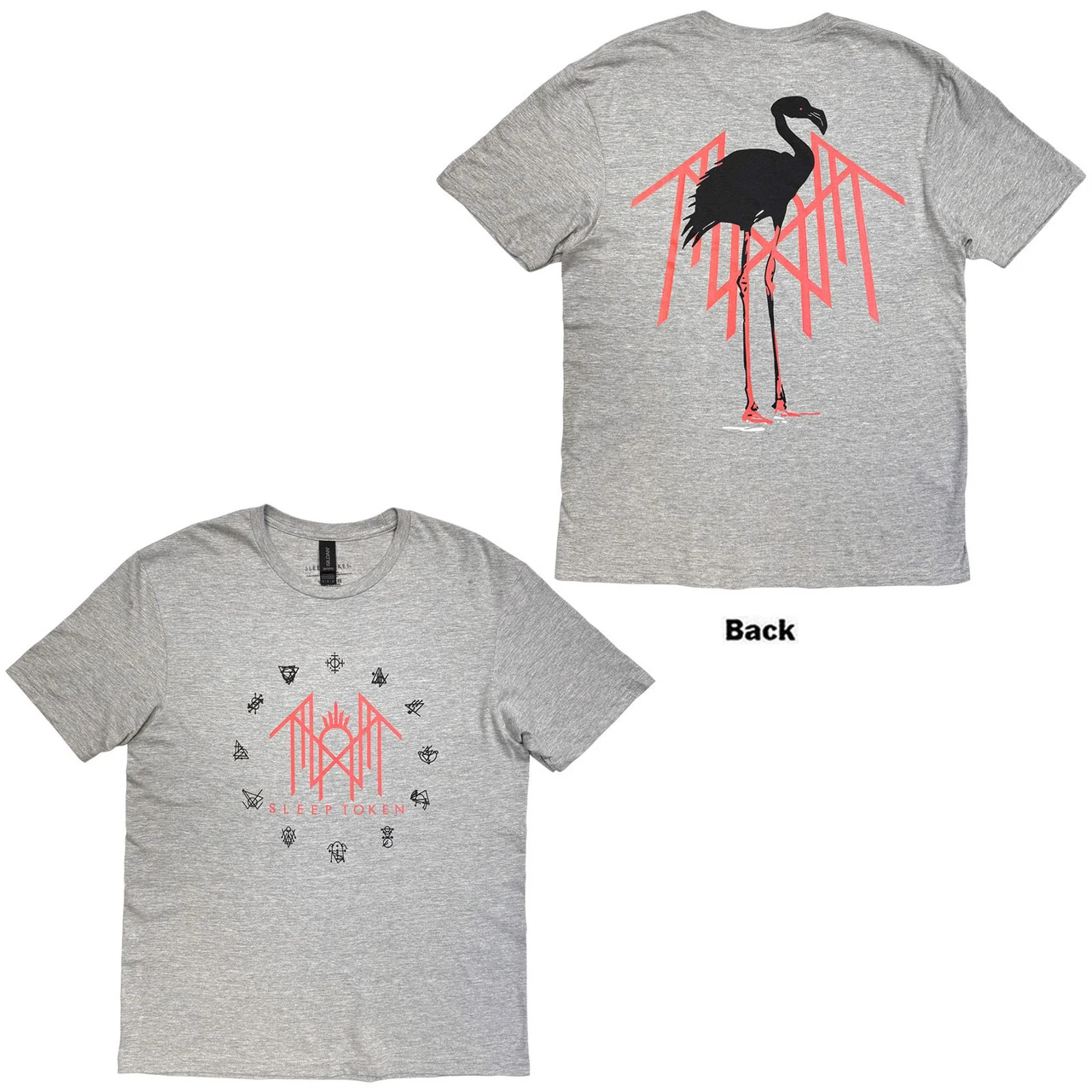 T-shirt SLEEP TOKEN Flamingo Pink Logo T-shirt SLEEP TOKEN Flamingo Pink Logo