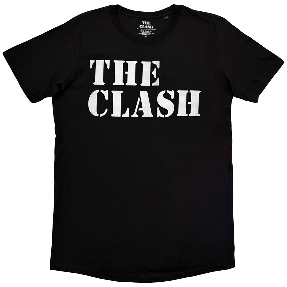 T-shirt THE CLASH Stencil Logo T-shirt THE CLASH Stencil Logo