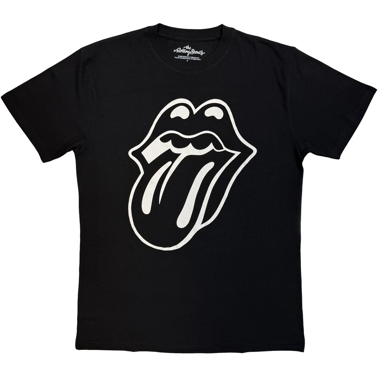 T-shirt THE ROLLING STONES Classic Tongue Mono T-shirt THE ROLLING STONES Classic Tongue Mono